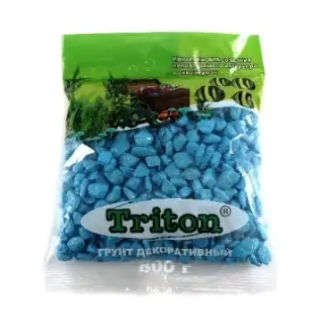 Купить Тритон Грунт блестящий бирюзовый крупный