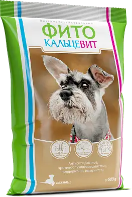 Фитокальцевит мультикомпонентная кормовая добавка для пожилых собак